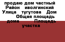 продаю дом частный › Район ­ иволгинский › Улица ­ тугутова › Дом ­ 72 › Общая площадь дома ­ 100 › Площадь участка ­ 10 › Цена ­ 1 950 000 - Бурятия респ., Иволгинский р-н, Иволгинск с. Недвижимость » Дома, коттеджи, дачи продажа   